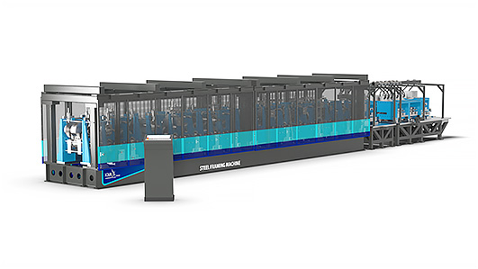 light gauge steel roll form machines, rollform, 7500SA