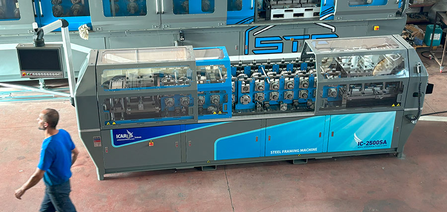 light gauge steel rollforming machine