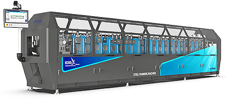 light gauge steel roll form machines, rollform, 3500SA