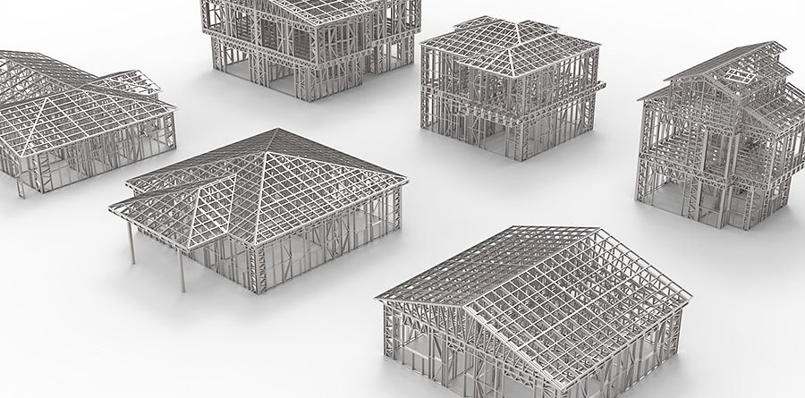 hafif çelik yapılar light steel frame esnek tasarımlar design