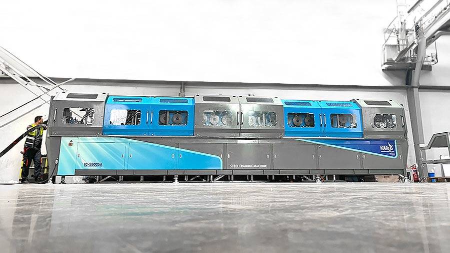 Hafif Çelik Yapı, rollform, Light Steel Frame Machine 