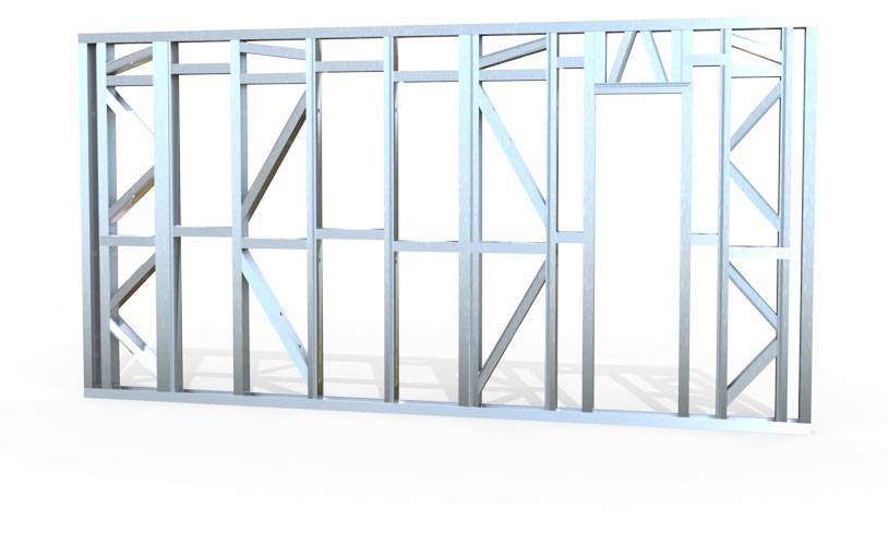 iç duvar, dış duvar, hafif çelik yapı, Light Steel Construction, exterial walls