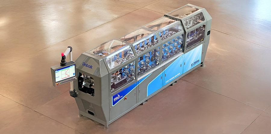 UNBAK 2000 Series light gauge steel frame rollform machine.