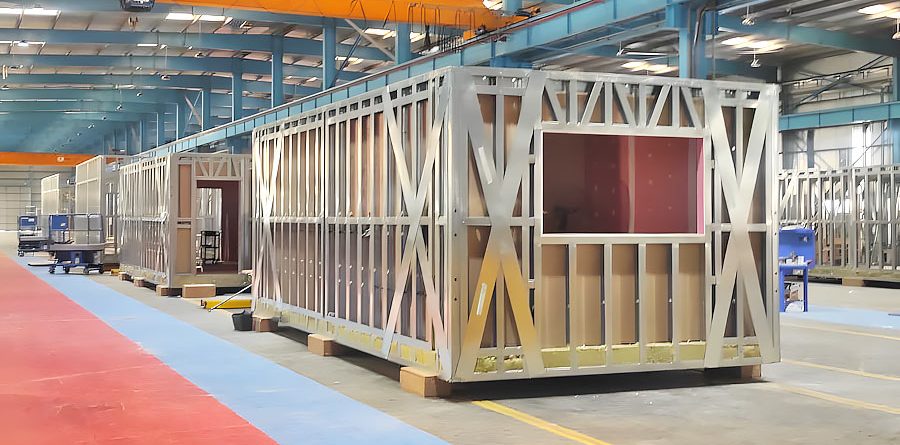 pod production, light gauge steel, modular lgs, hafif çelik POD Üretimi