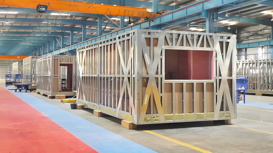 pod production, light gauge steel, modular lgs