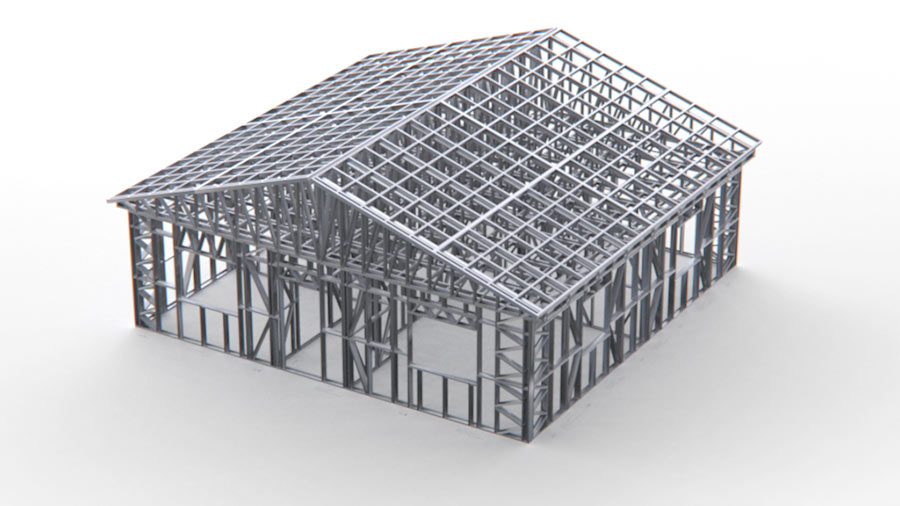 Modular and mobile construction structures built with cold formed steel using advanced steel frame machine technology.