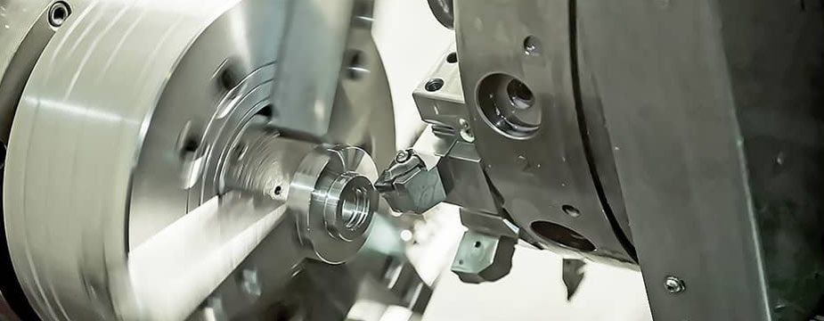 High-precision CNC machining of components used in light steel framing machines.